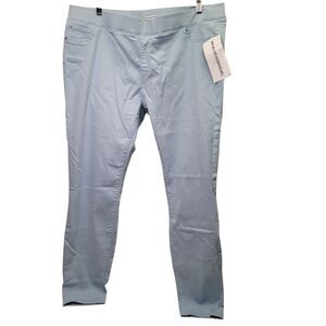 Amazon Essentials Women Stretch Pull-on Light Blue Skinny Jegging Jean 20 Long